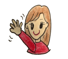 Five emotional girls sticker #14640515