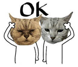 A cat from Saturn 4 sticker #14641302