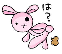 Usa-Pchan~Poisonous Tongue~ sticker #14641334