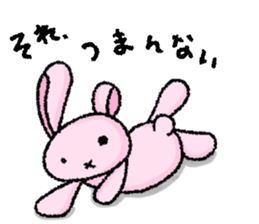 Usa-Pchan~Poisonous Tongue~ sticker #14641346