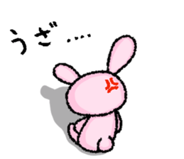 Usa-Pchan~Poisonous Tongue~ sticker #14641350