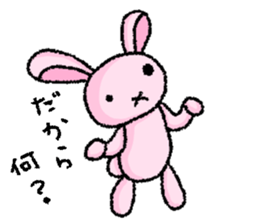 Usa-Pchan~Poisonous Tongue~ sticker #14641353