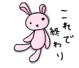 Usa-Pchan~Poisonous Tongue~ sticker #14641373