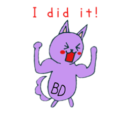 Hi! I'm a BD! sticker #14642025
