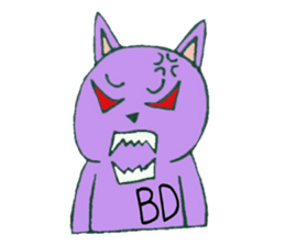 Hi! I'm a BD! sticker #14642032