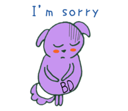 Hi! I'm a BD! sticker #14642034