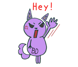 Hi! I'm a BD! sticker #14642035