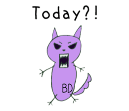 Hi! I'm a BD! sticker #14642039