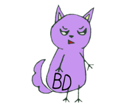 Hi! I'm a BD! sticker #14642040