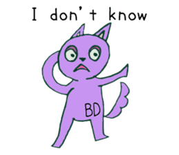 Hi! I'm a BD! sticker #14642043
