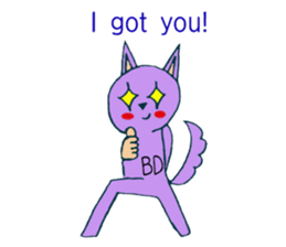 Hi! I'm a BD! sticker #14642048