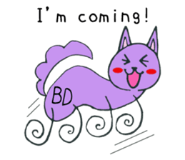 Hi! I'm a BD! sticker #14642050