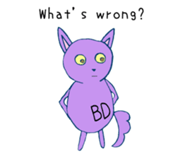 Hi! I'm a BD! sticker #14642054