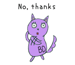 Hi! I'm a BD! sticker #14642058