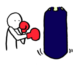 Simple Boxing Sticker sticker #14642290