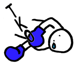 Simple Boxing Sticker sticker #14642293