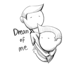 Mr. Bolton & Little boy gentleman sticker #14642386