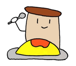 Mushroom and Good friend classmates sticker #14642483