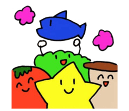 Mushroom and Good friend classmates sticker #14642499