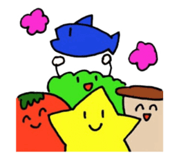 Mushroom and Good friend classmates sticker #14642499