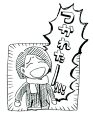 Portraita likeness Sticker. sticker #14642541