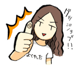 Portraita likeness Sticker. sticker #14642552