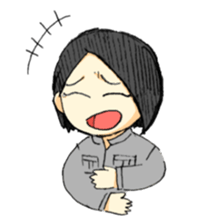 Portraita likeness Sticker. sticker #14642555
