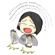 Portraita likeness Sticker. sticker #14642556