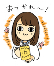 Portraita likeness Sticker. sticker #14642566
