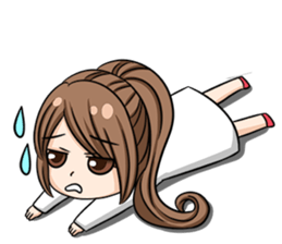 Happy lovely dentist sticker #14642611