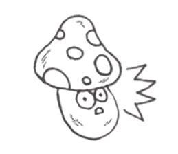 Poison mold and Poison mushroom sticker #14643410