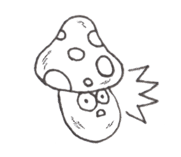 Poison mold and Poison mushroom sticker #14643410