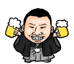 Mr. Sugimoto and her funny friends sticker #14643602