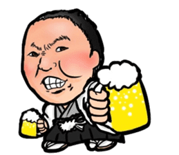 Mr. Sugimoto and her funny friends sticker #14643603