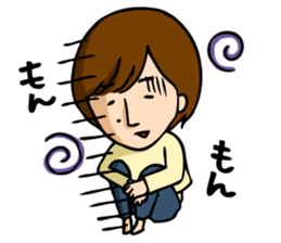 4 family gathering Sticker sticker #14643957