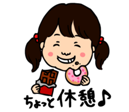 4 family gathering Sticker sticker #14643976