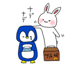 Penmaru and Usagi sticker #14644078
