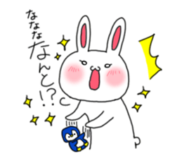 Penmaru and Usagi sticker #14644092