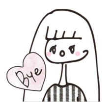 Girls collection sticker #14644592