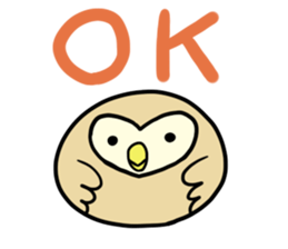 We Love Owl ! sticker #14645222