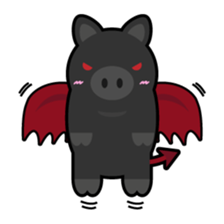 PINKY The Cute Pink Piglet sticker #14648485