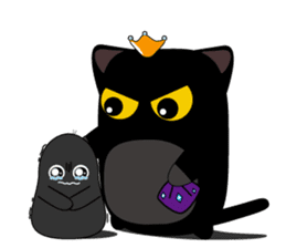 Ms.Black & Chocomi sticker #14648567