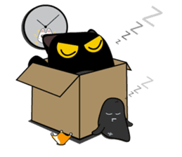 Ms.Black & Chocomi sticker #14648570