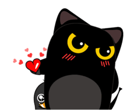 Ms.Black & Chocomi sticker #14648575