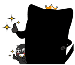 Ms.Black & Chocomi sticker #14648579