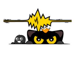 Ms.Black & Chocomi sticker #14648580