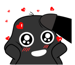 Ms.Black & Chocomi sticker #14648581