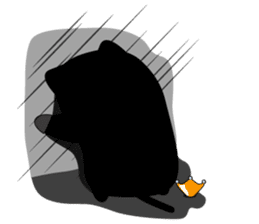 Ms.Black & Chocomi sticker #14648586