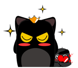 Ms.Black & Chocomi sticker #14648588