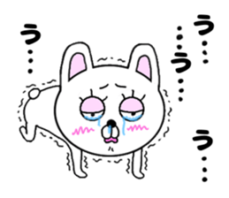 yowaki rabbit sticker #14648708